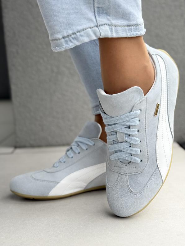 Sneakersy damskie OLEKSY ze skóry naturalnej Polskiej produkcji 6042/K83/534