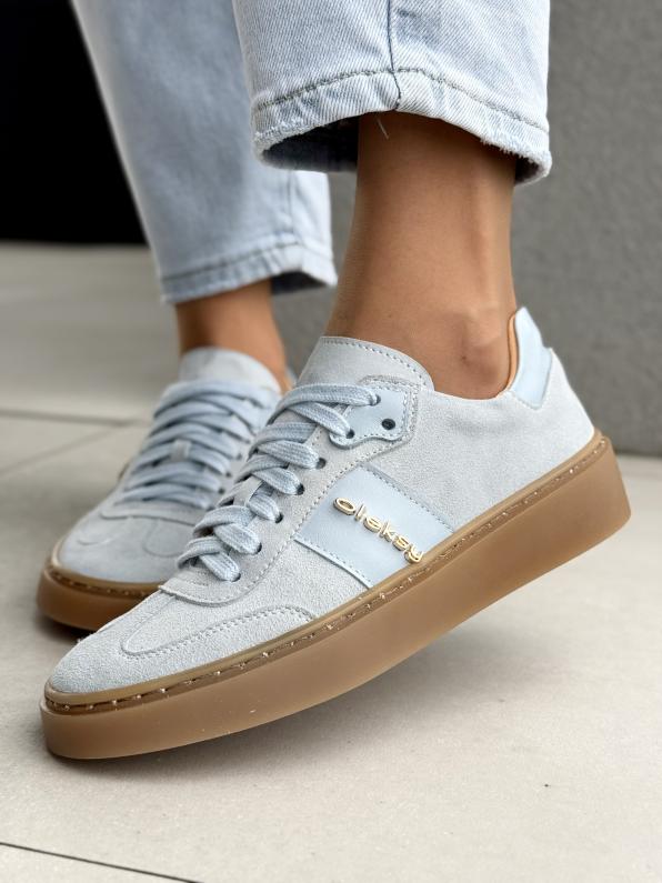 Sneakersy damskie OLEKSY ze skóry naturalnej Polskiej produkcji 6040/K83/K85