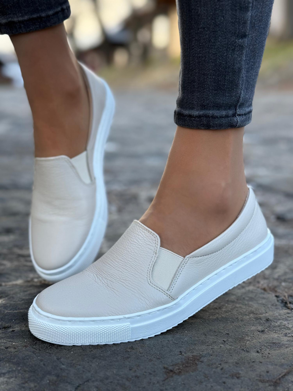 Półbuty damskie OLEKSY ze skóry naturalnej Polskiej produkcji