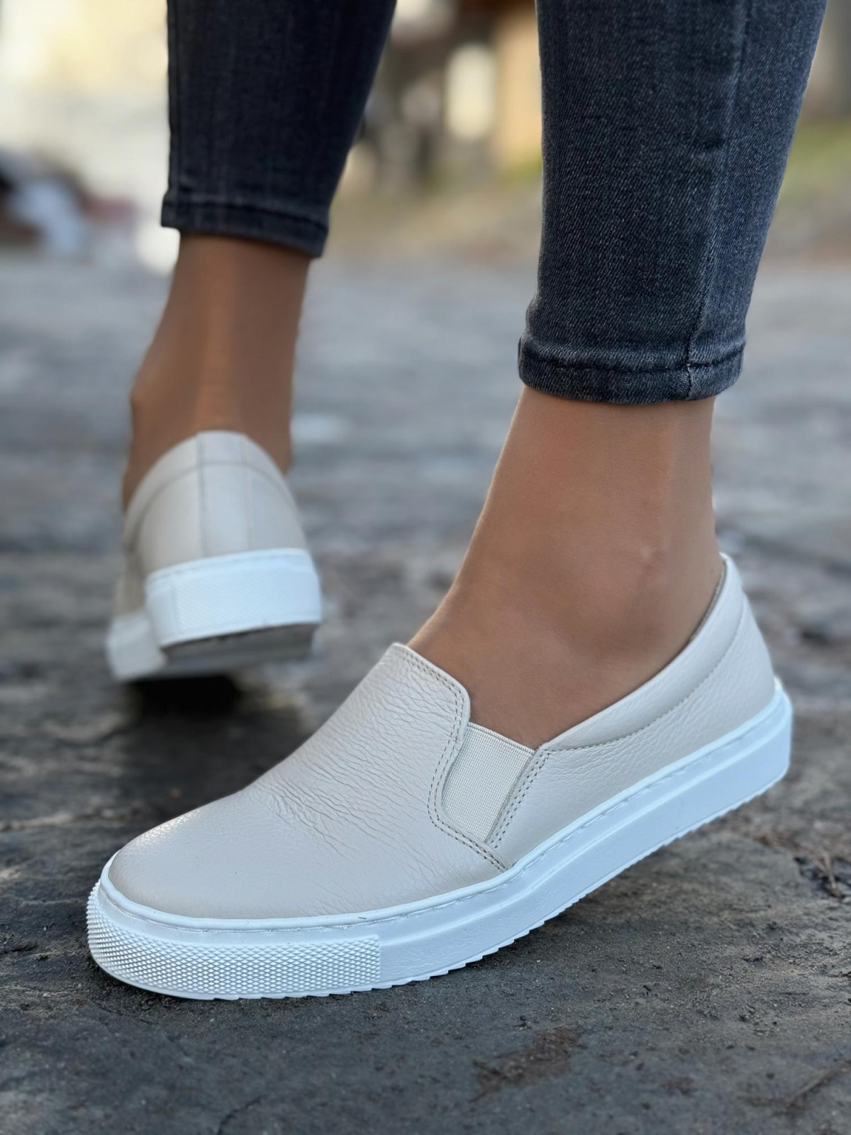 Półbuty damskie OLEKSY ze skóry naturalnej Polskiej produkcji