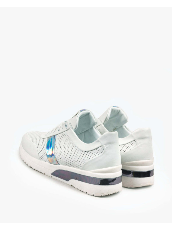 Białe adidasy damskie skórzane