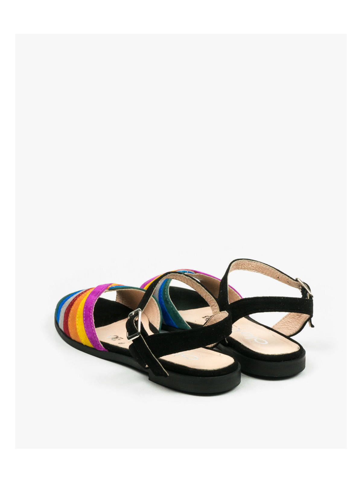 Sandały damskie skórzane