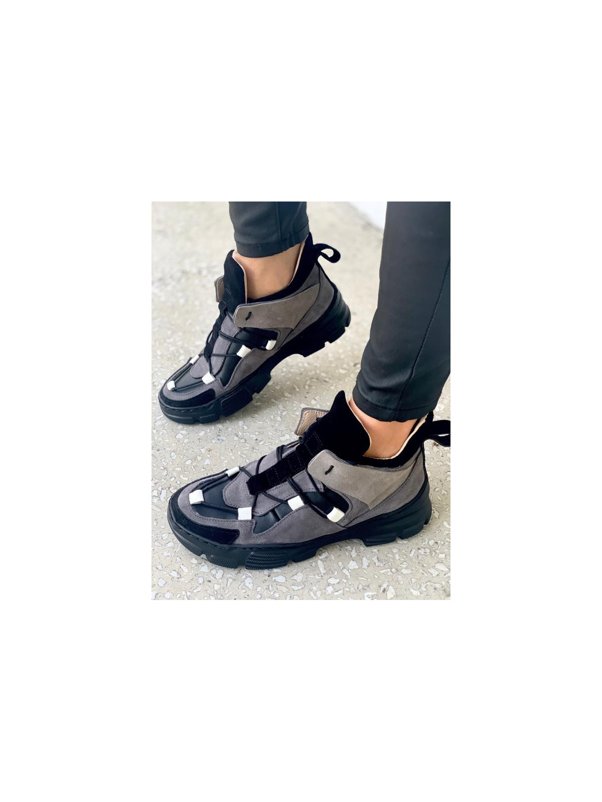 Adidasy damskie skórzane