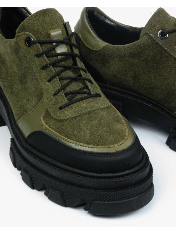 Traperki damskie skórzane