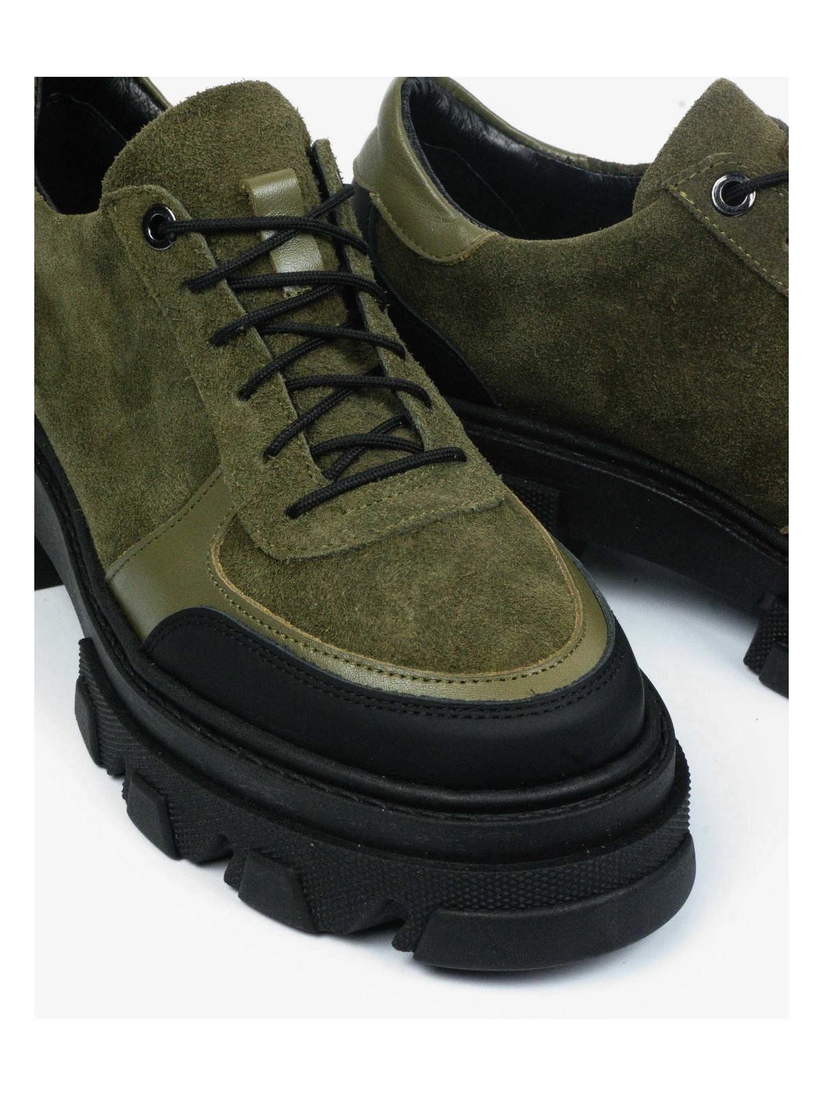 Traperki damskie skórzane