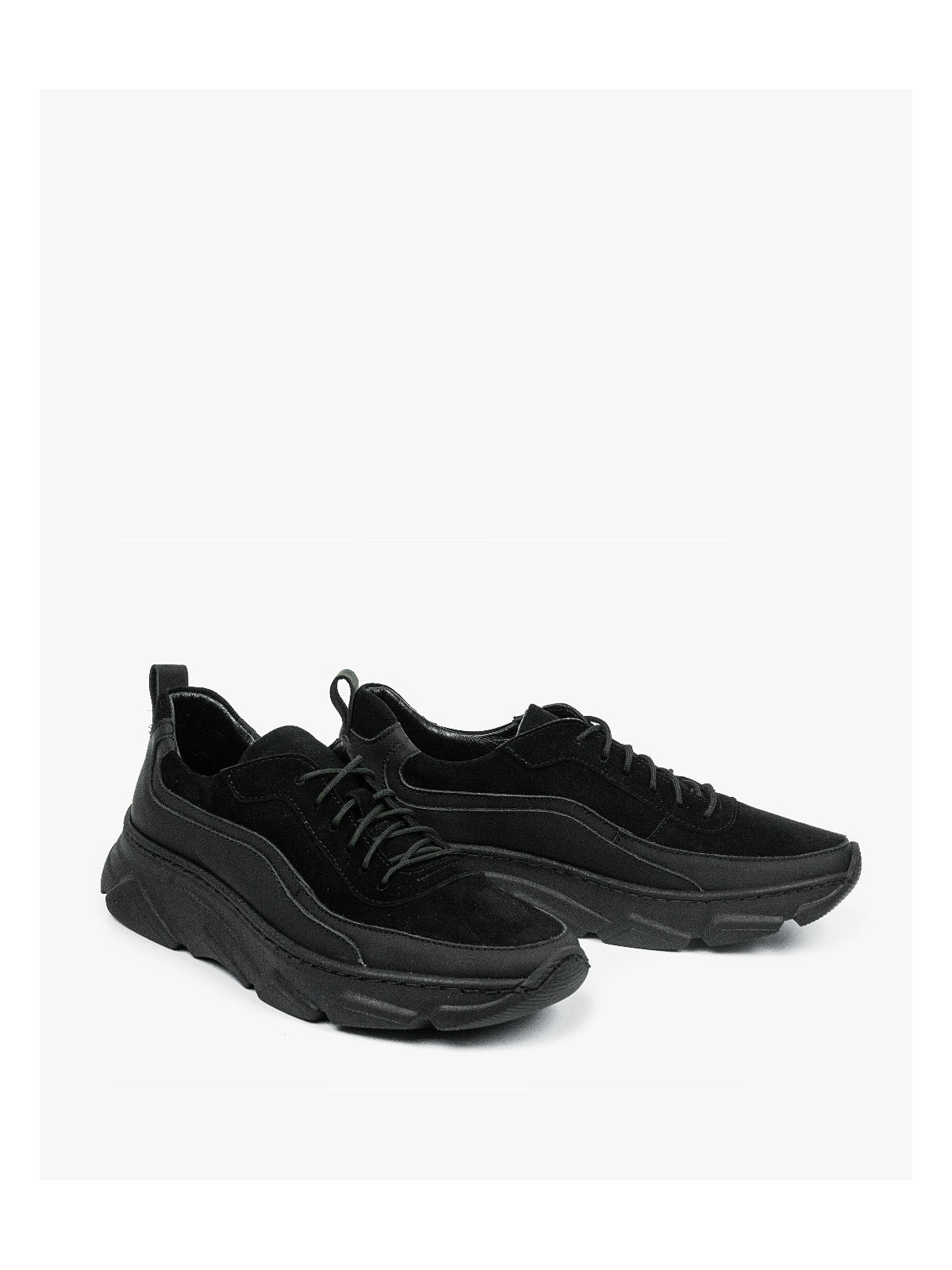 Czarne adidasy damskie skórzane