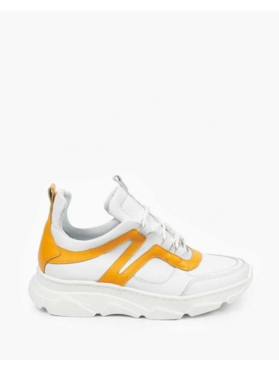 Białe adidasy damskie skórzane