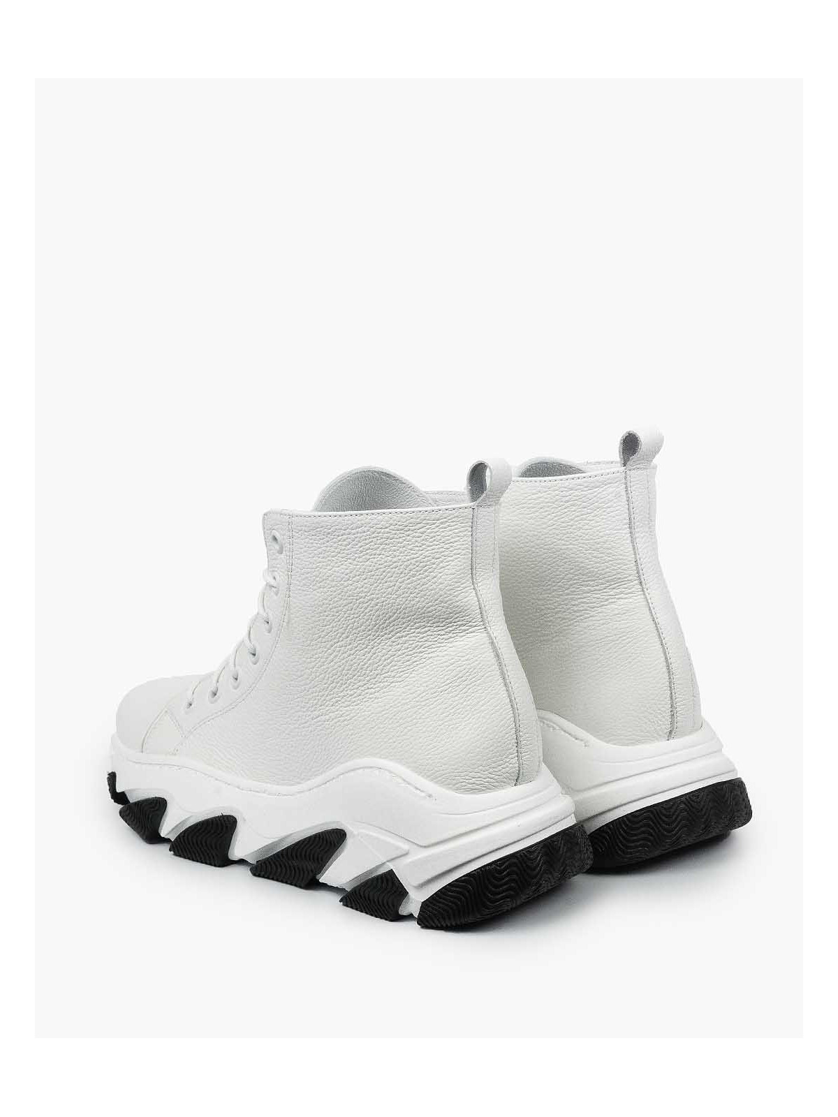 Białe adidasy damskie skórzane