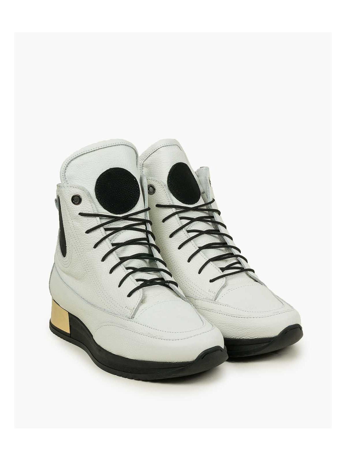 Białe adidasy damskie skórzane