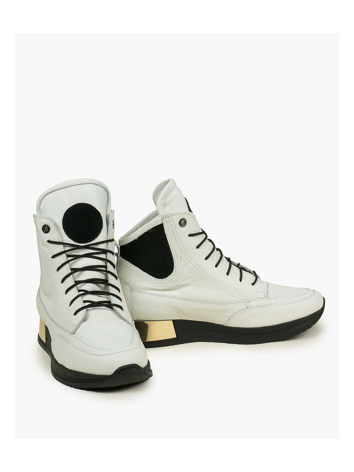 Białe adidasy damskie skórzane