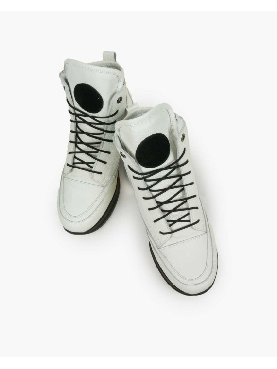 Białe adidasy damskie skórzane