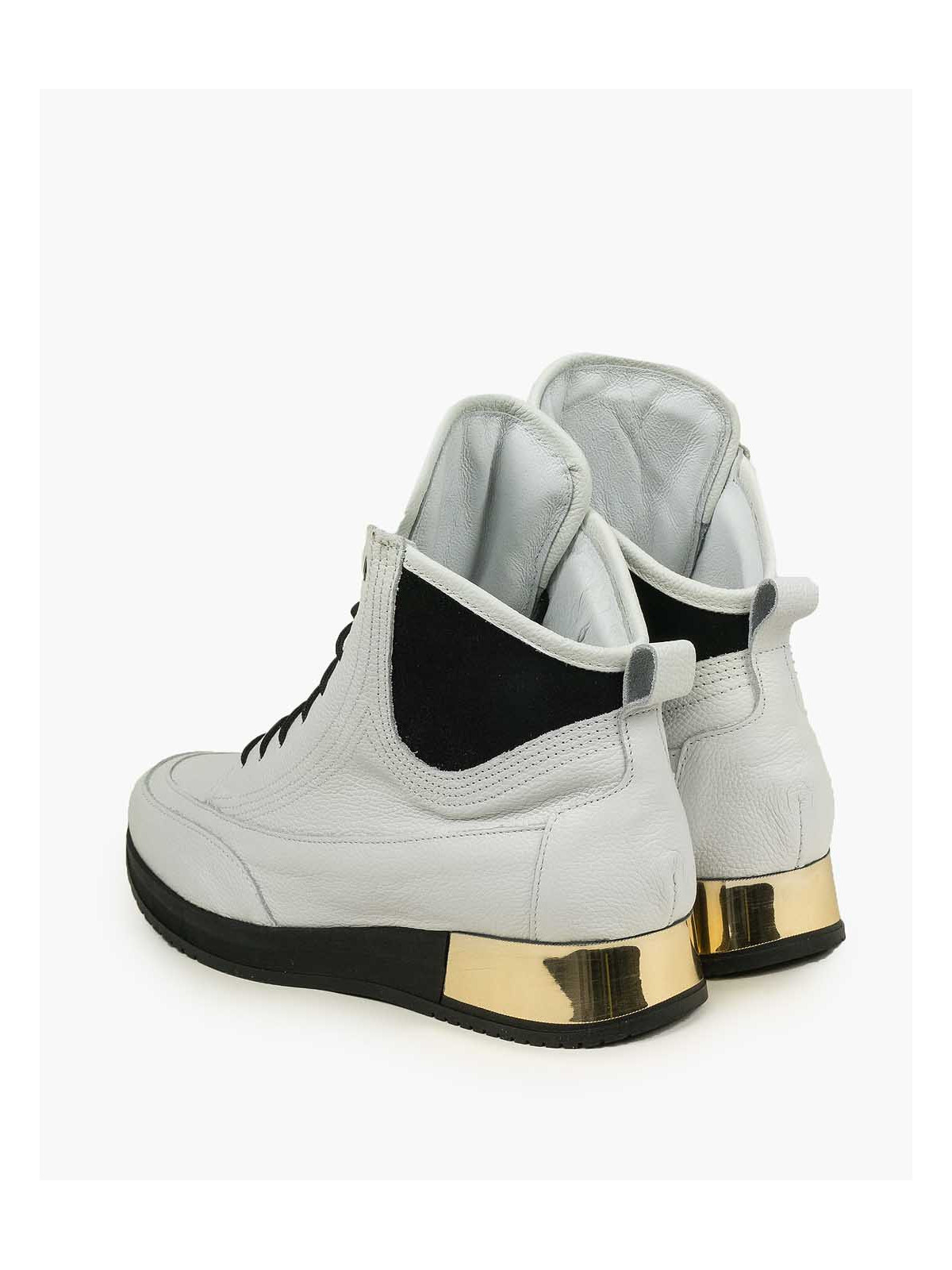 Białe adidasy damskie skórzane