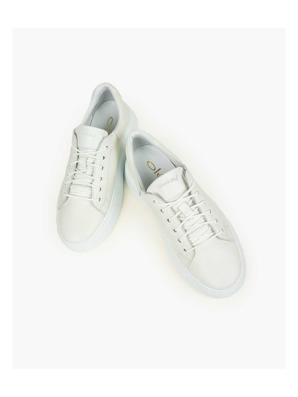 Trampki damskie skórzane