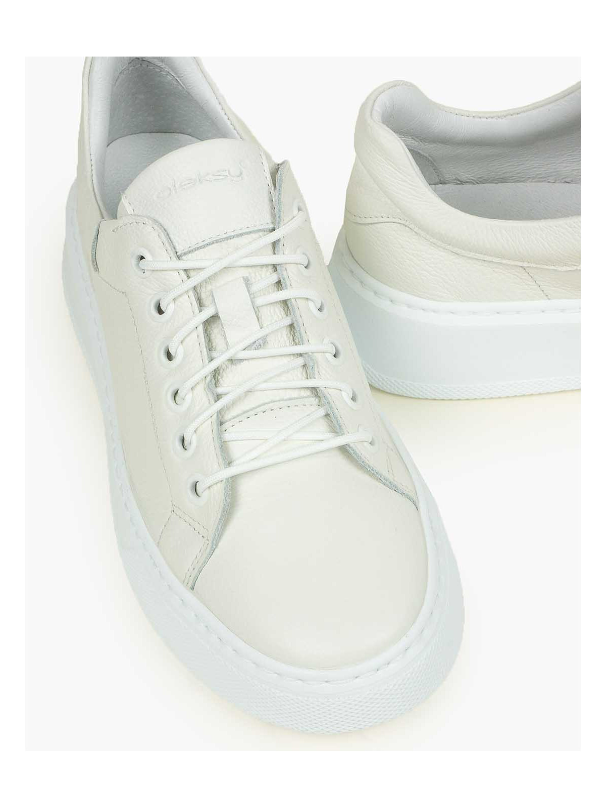 Trampki damskie skórzane