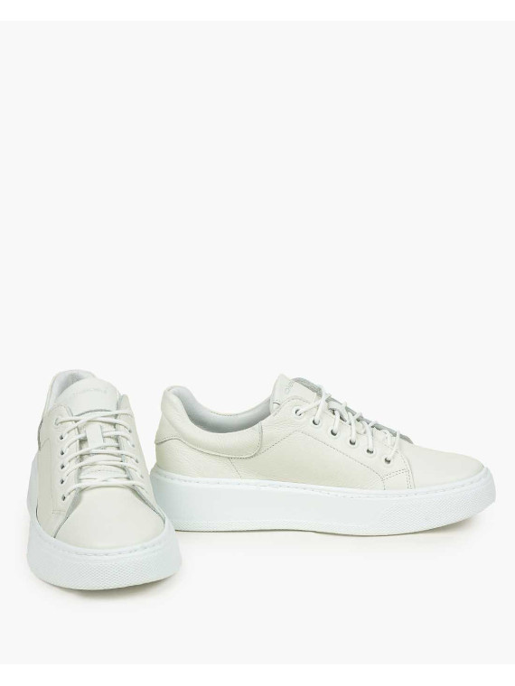 Trampki damskie skórzane