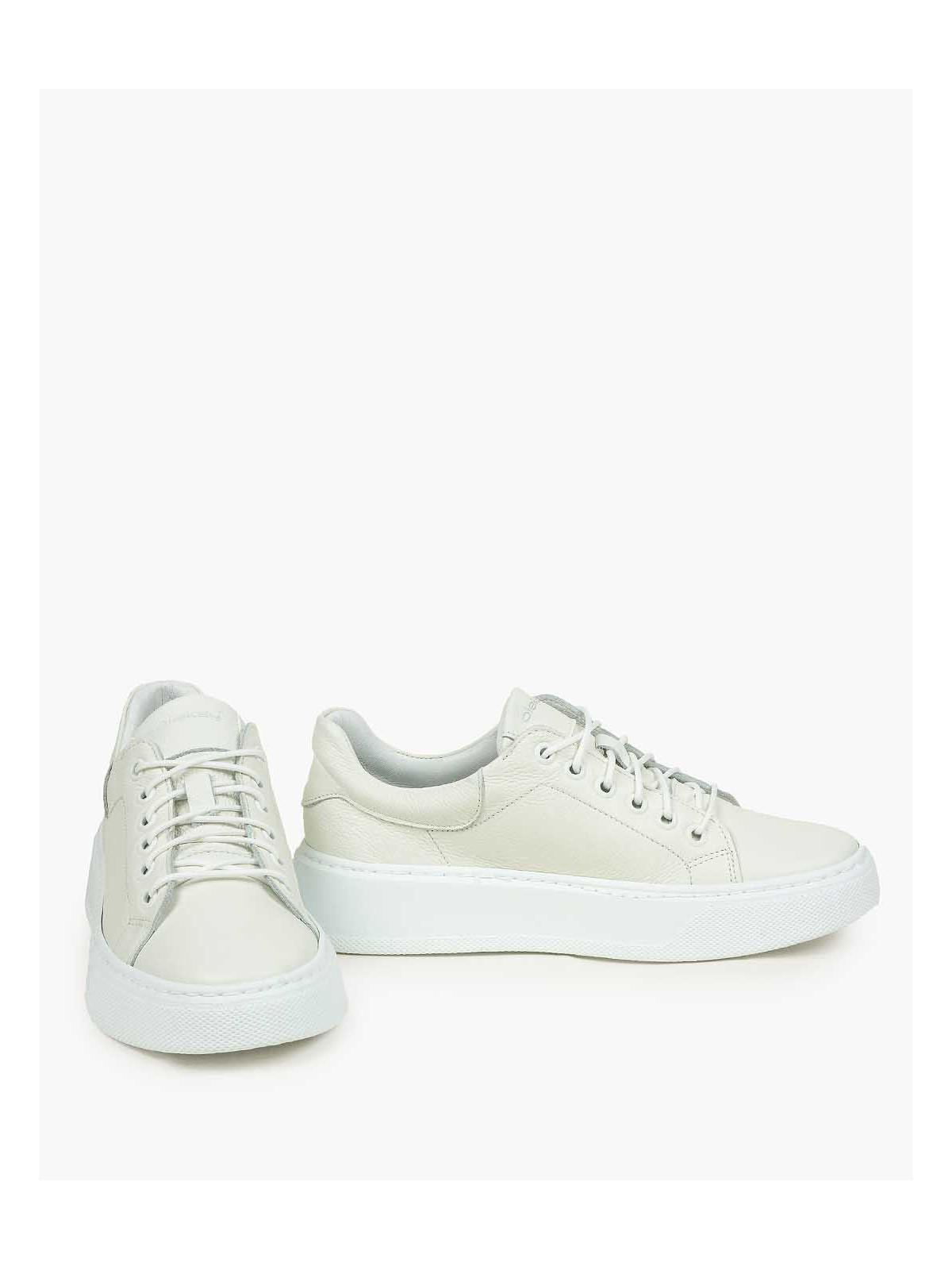 Trampki damskie skórzane