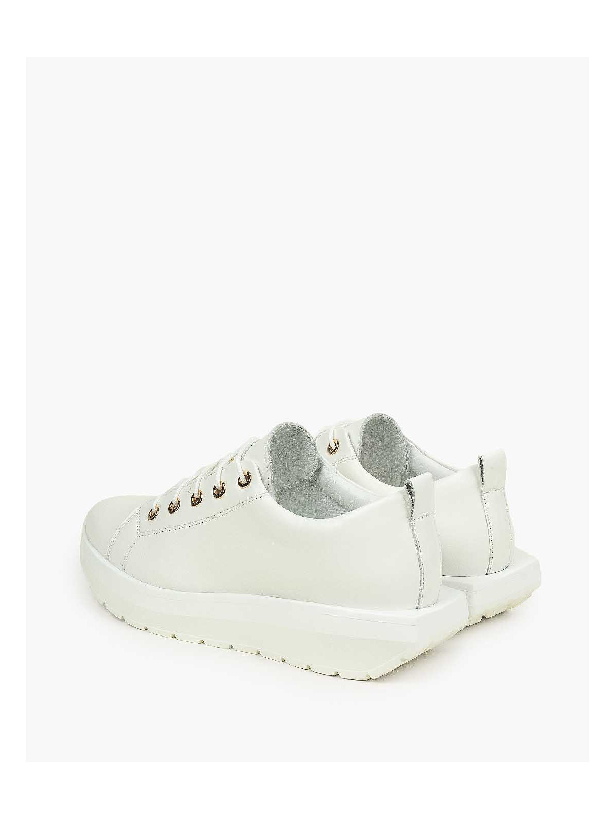 Białe adidasy damskie skórzane