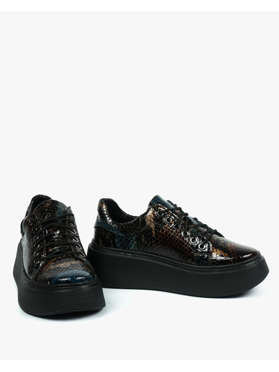 Trampki damskie skórzane