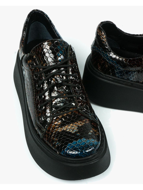 Trampki damskie skórzane