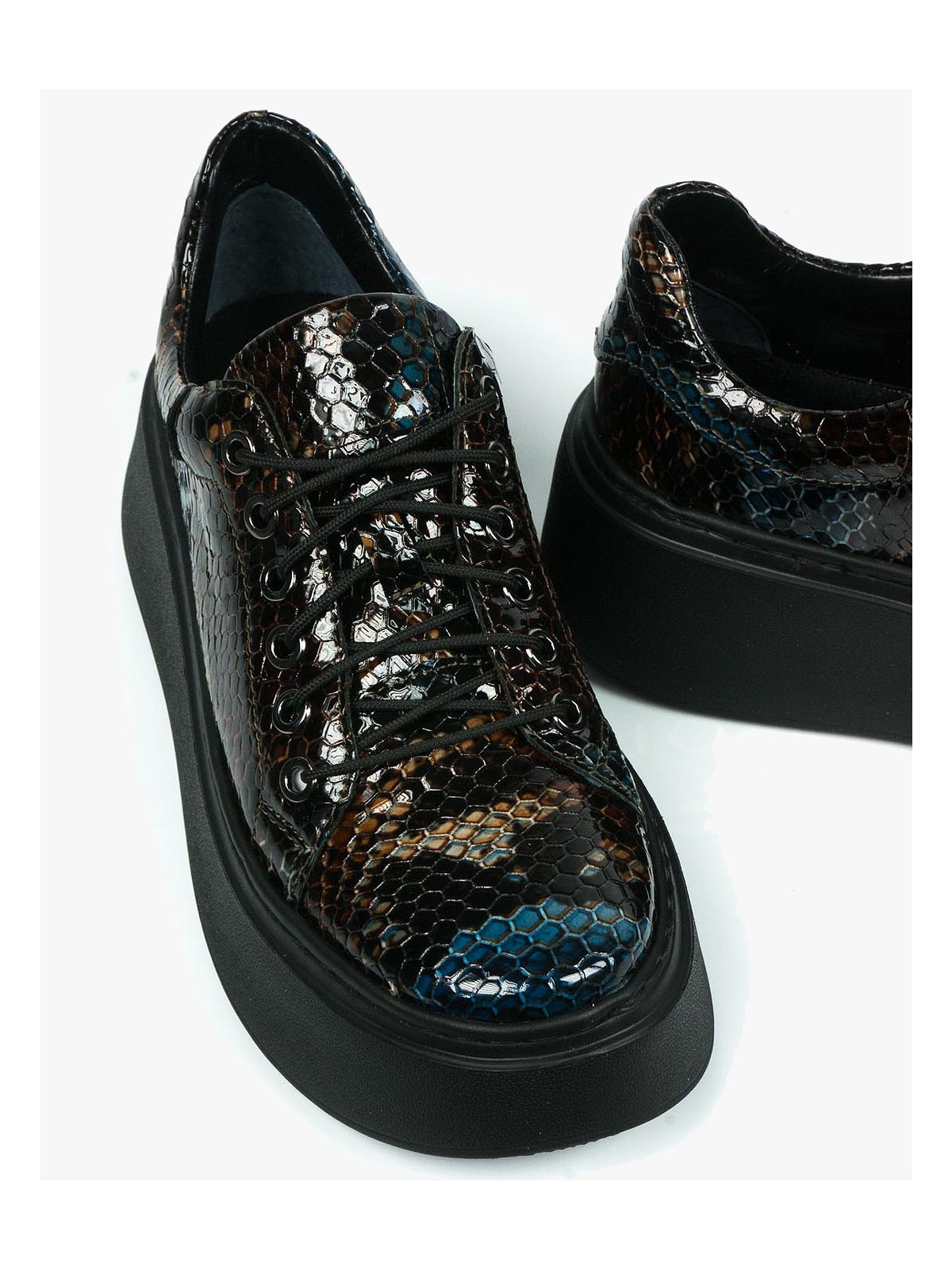 Trampki damskie skórzane