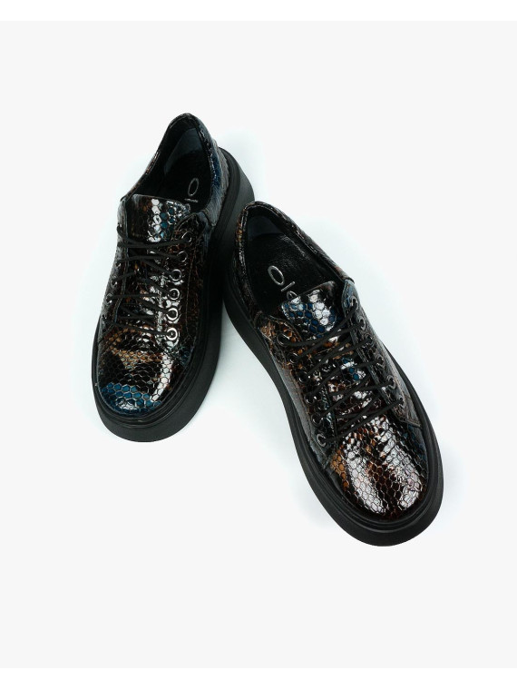 Trampki damskie skórzane