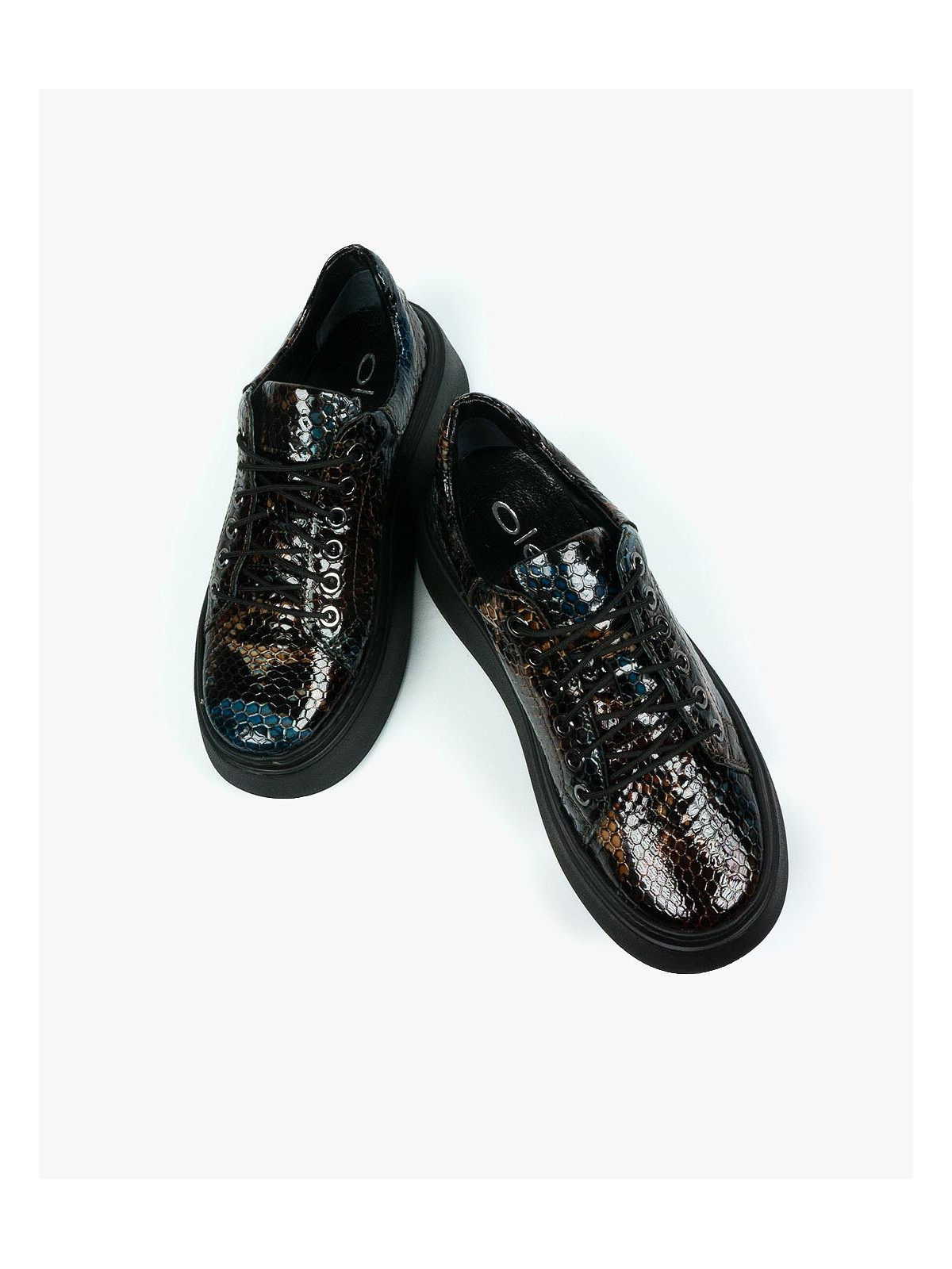 Trampki damskie skórzane