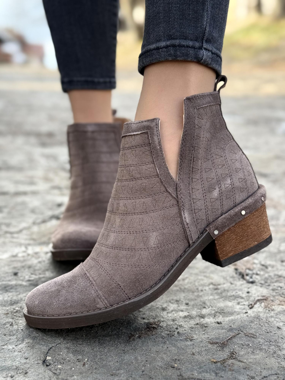 Kowbojki skórzane OLEKSY Polskiej produkcji