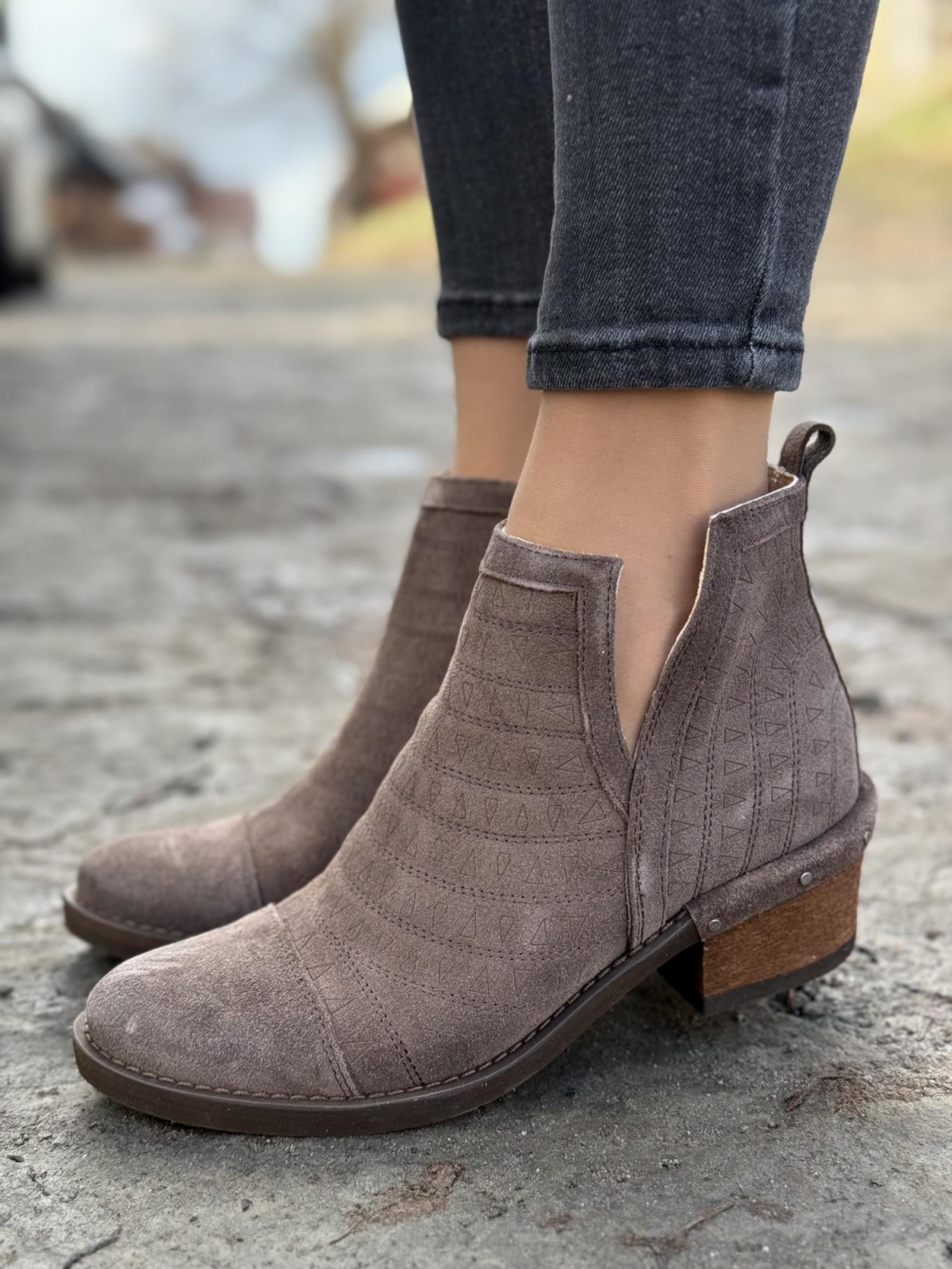 Kowbojki skórzane OLEKSY Polskiej produkcji