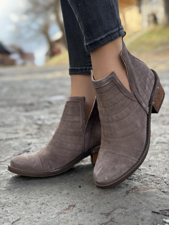 Kowbojki skórzane OLEKSY Polskiej produkcji