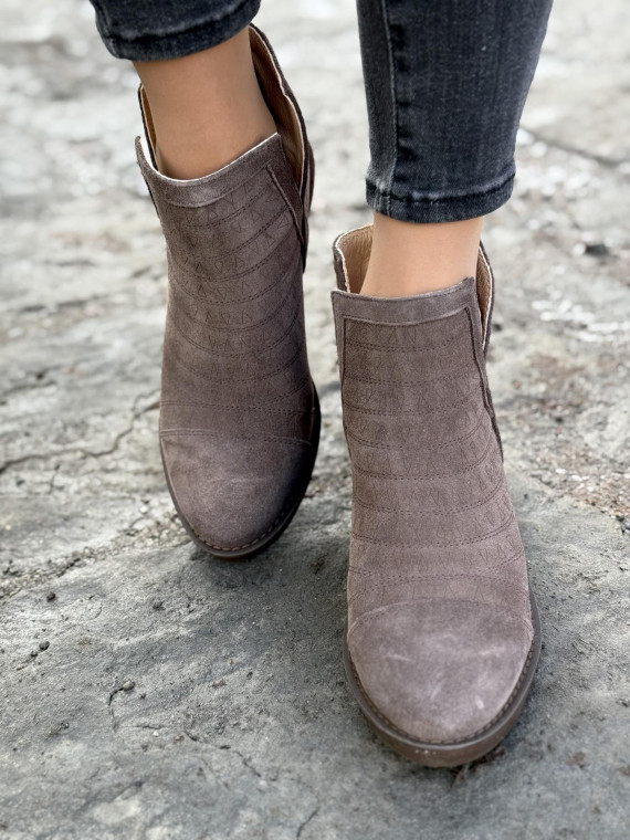 Kowbojki skórzane OLEKSY Polskiej produkcji