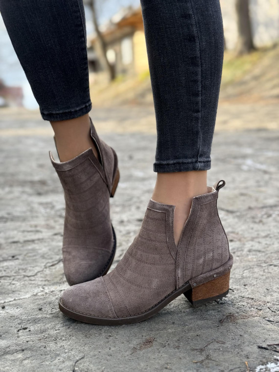 Kowbojki skórzane OLEKSY Polskiej produkcji