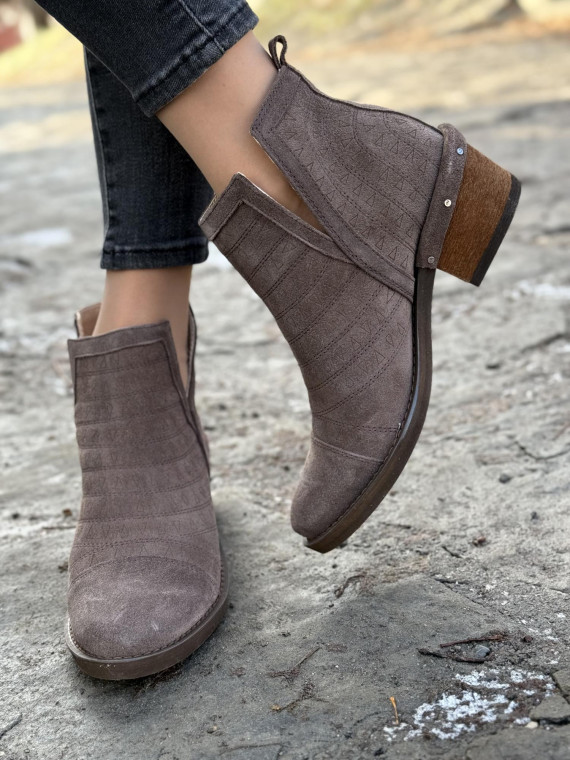 Kowbojki skórzane OLEKSY Polskiej produkcji