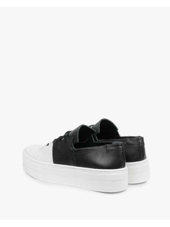 Trampki damskie skórzane