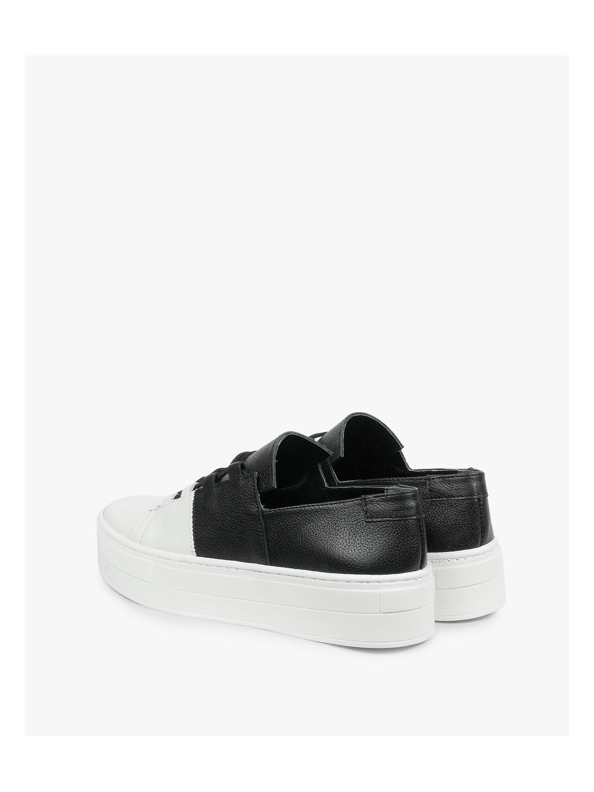 Trampki damskie skórzane