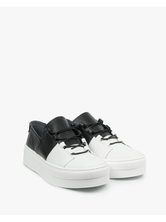 Trampki damskie skórzane