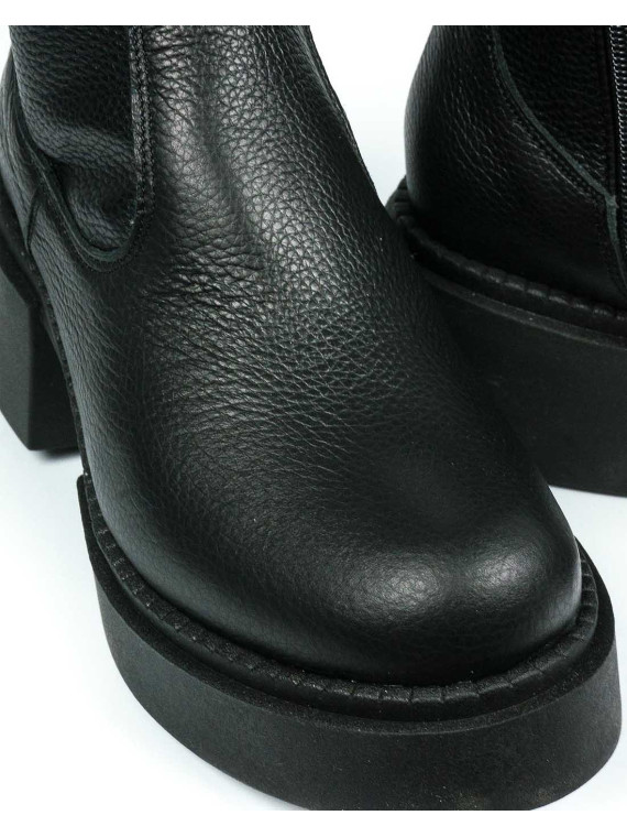 Czarne kozaki damskie