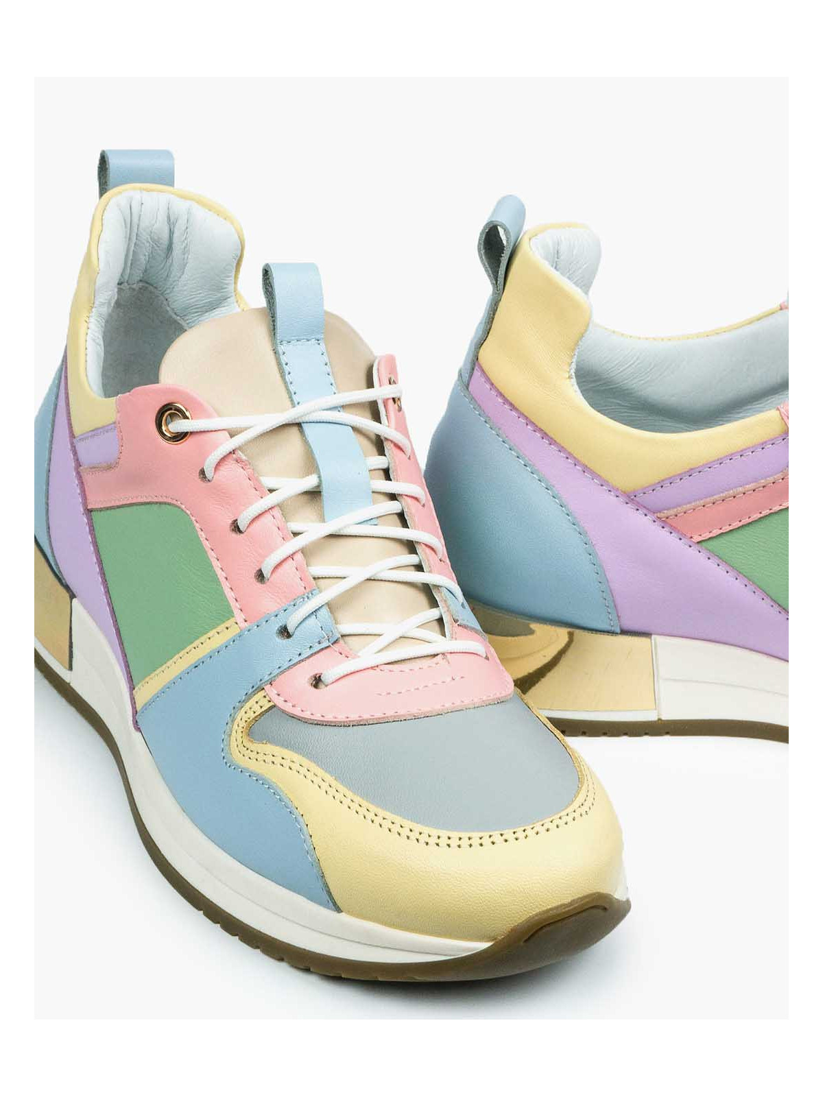 Adidasy damskie skórzane