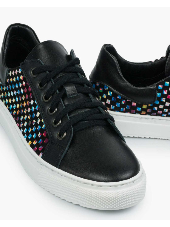 Trampki damskie skórzane