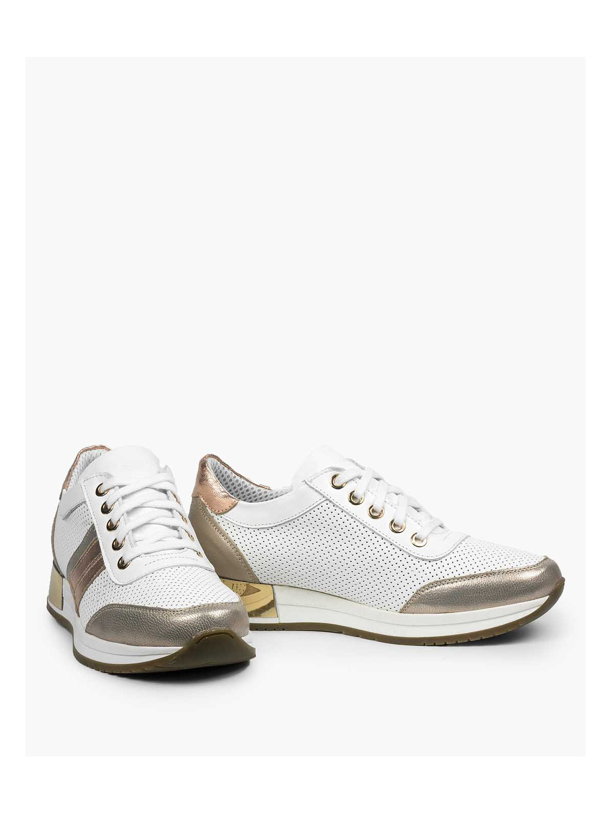 Adidasy damskie skórzane