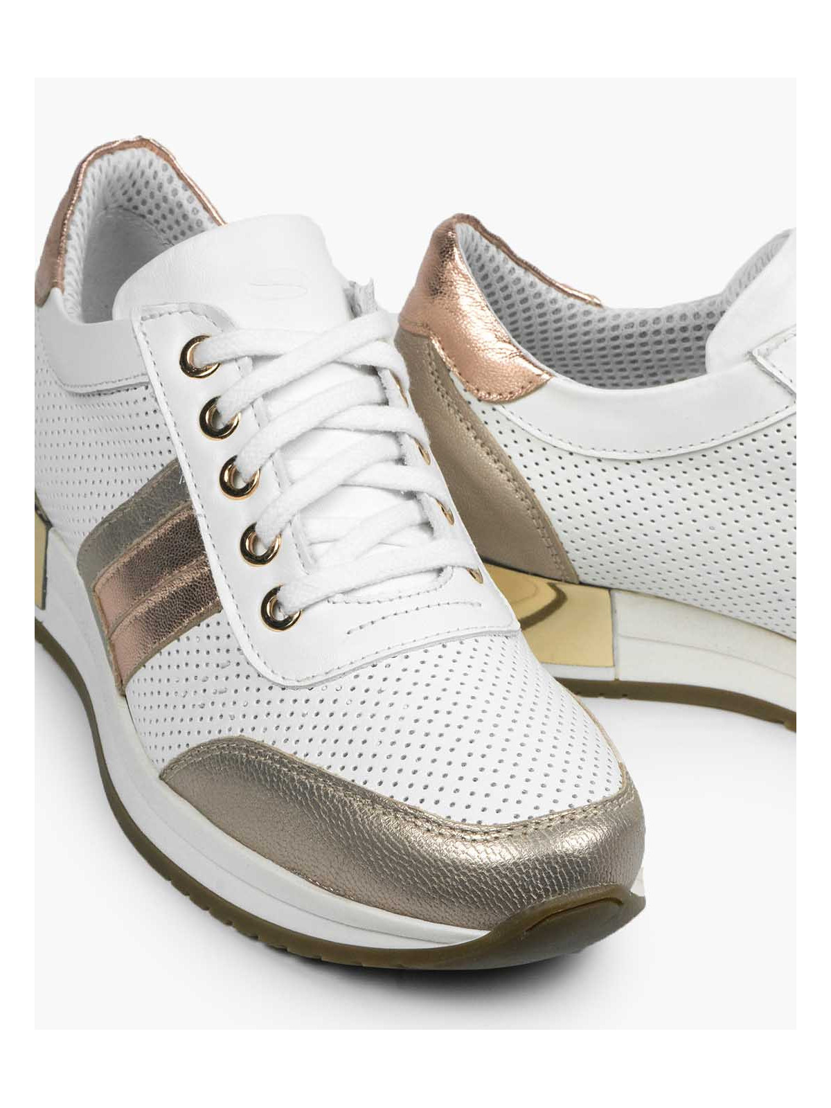 Adidasy damskie skórzane