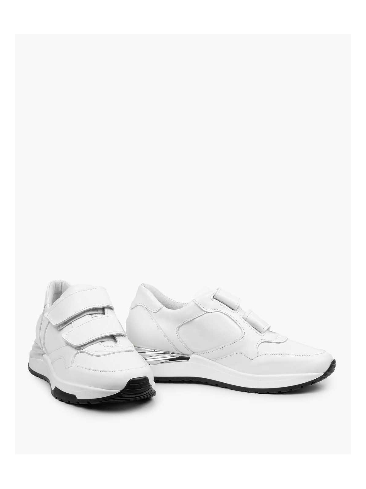 Białe adidasy damskie skórzane