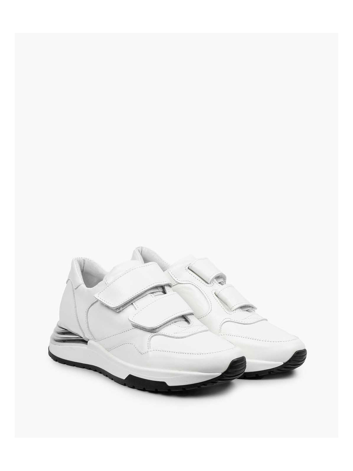 Białe adidasy damskie skórzane