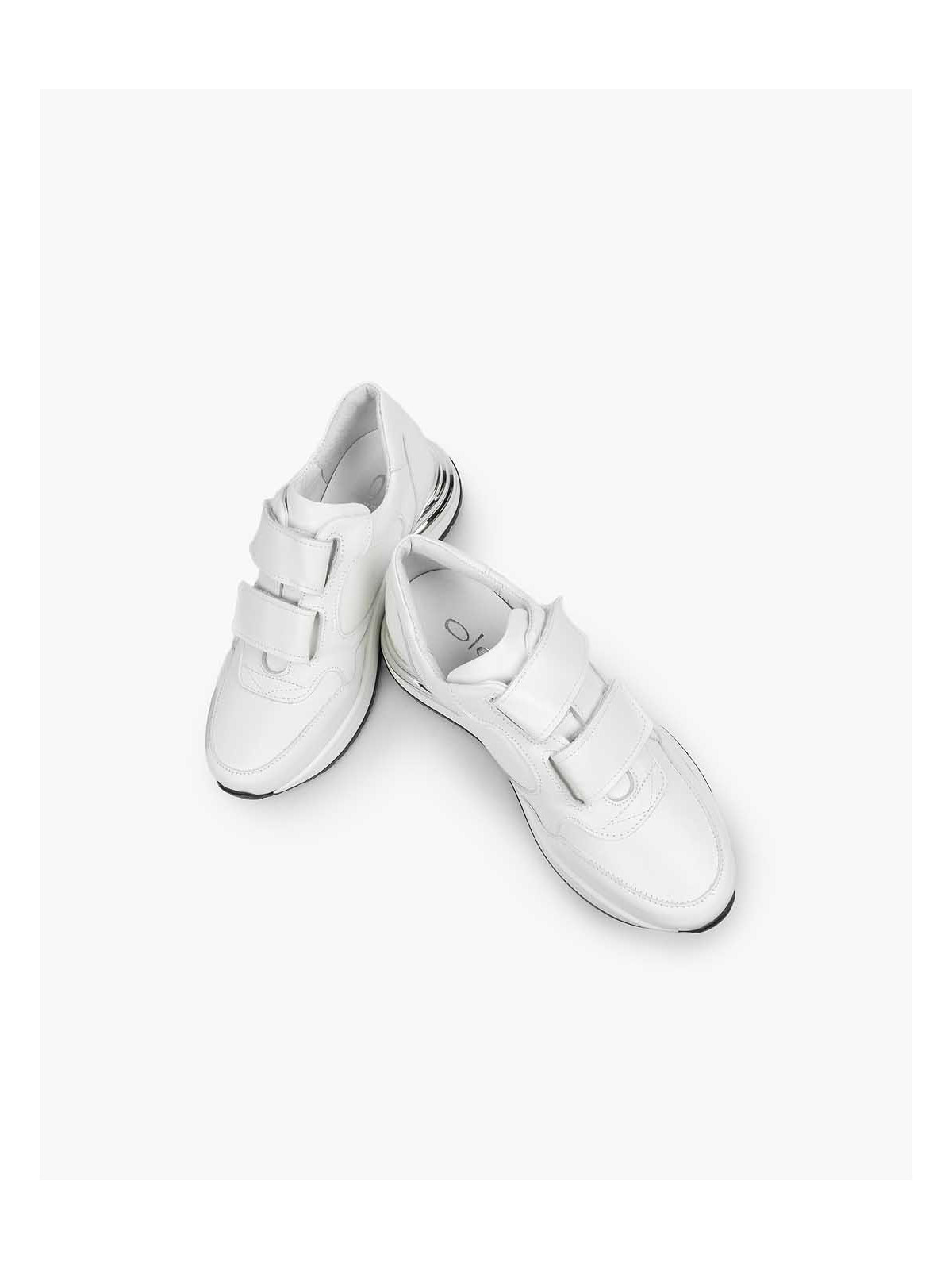 Białe adidasy damskie skórzane