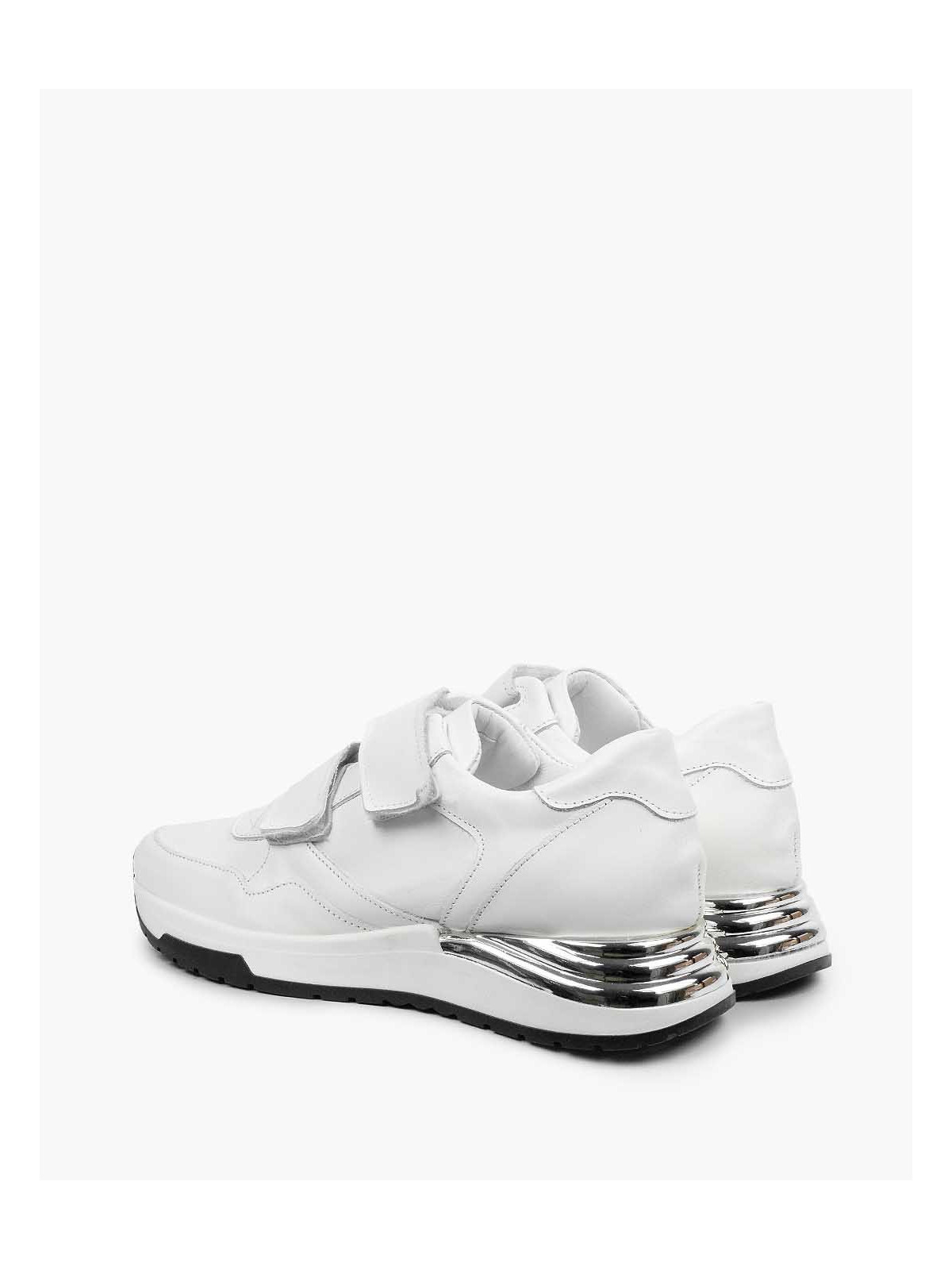 Białe adidasy damskie skórzane