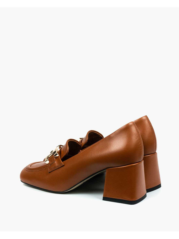 Rude półbuty damskie skórzane