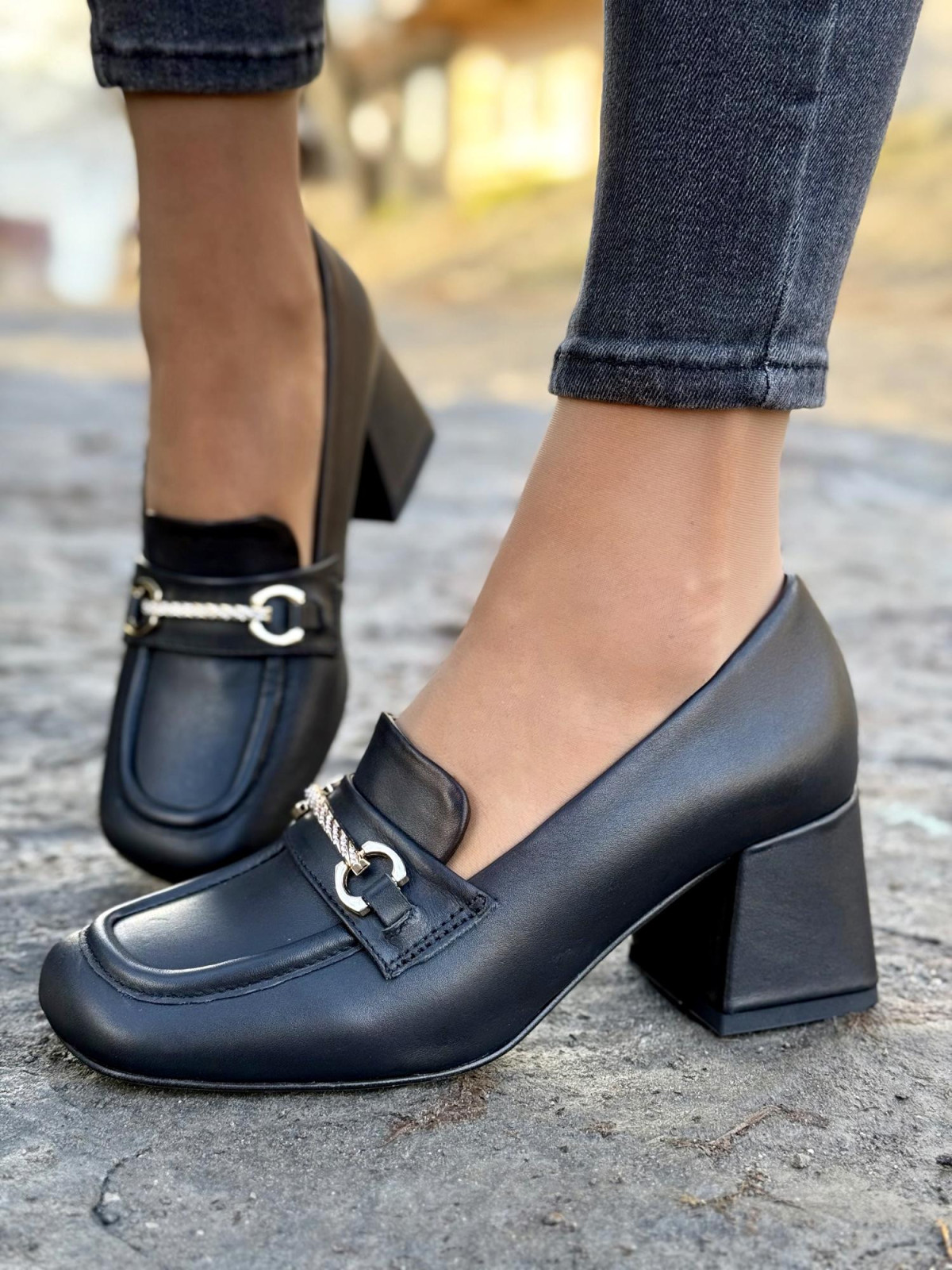 Półbuty damskie OLEKSY ze skóry naturalnej Polskiej produkcji