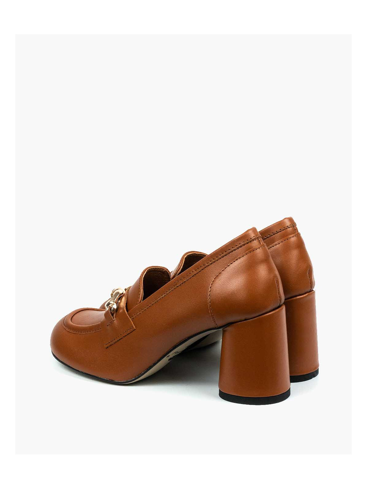 Rude półbuty damskie skórzane