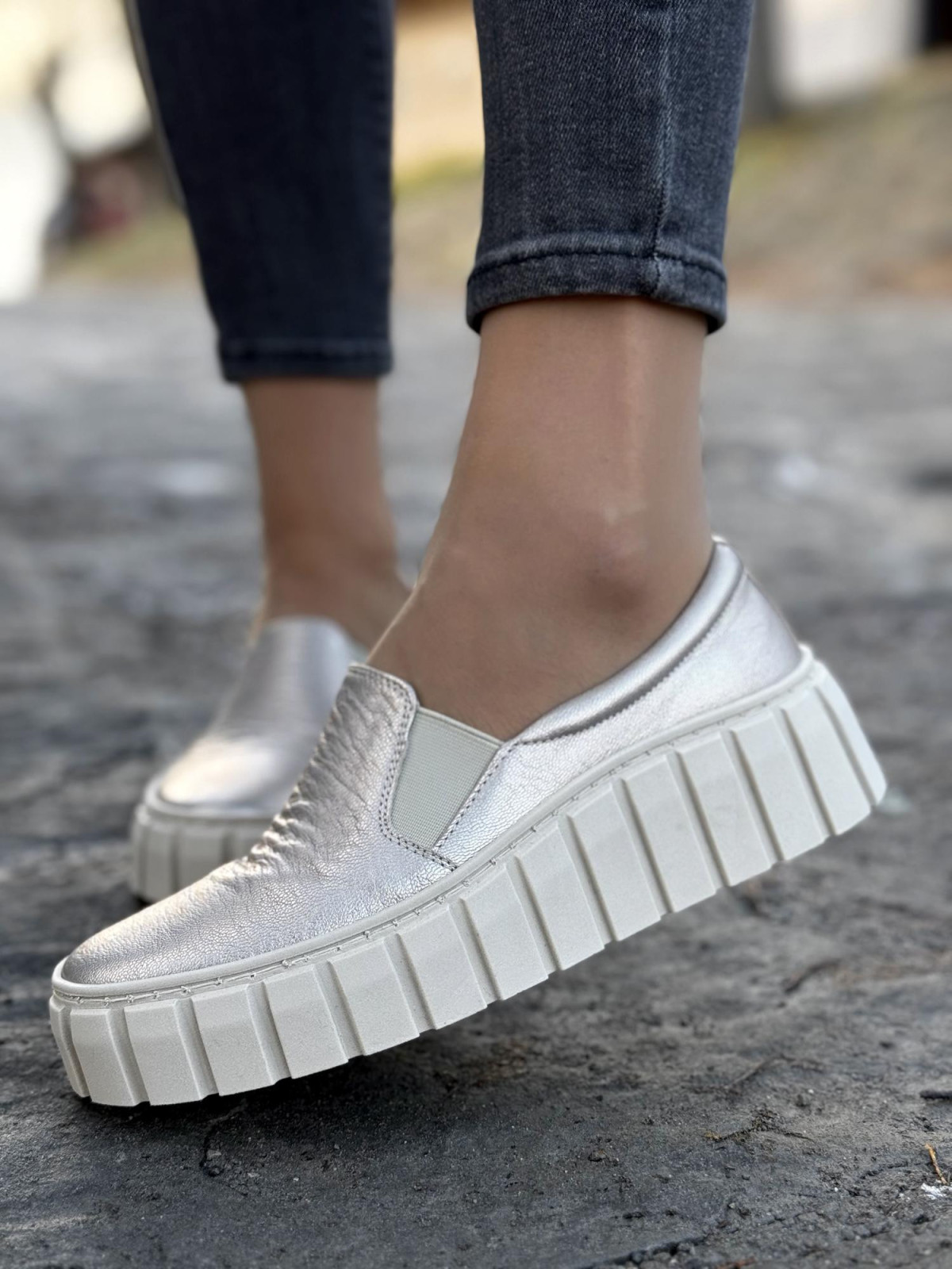 Półbuty damskie OLEKSY ze skóry naturalnej Polskiej produkcji