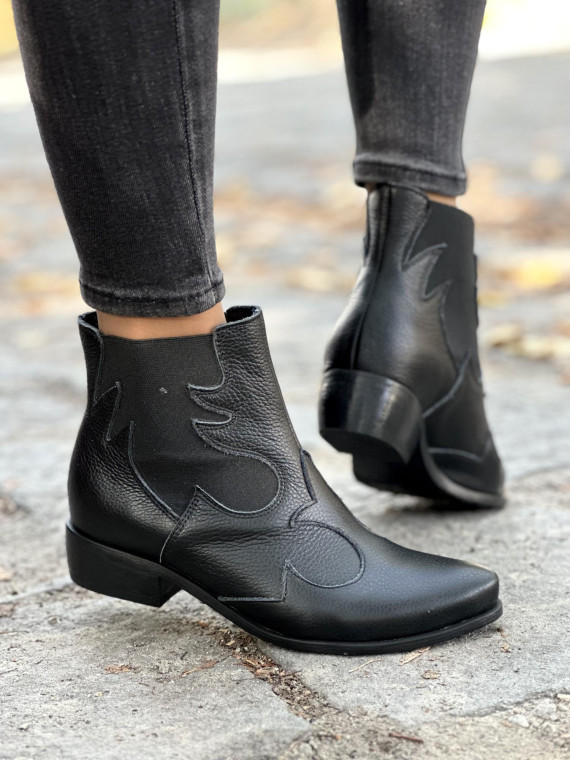 Kowbojki ze skóry OLEKSY Polskiej produkcji