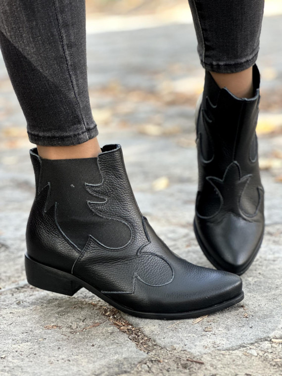 Kowbojki ze skóry OLEKSY Polskiej produkcji